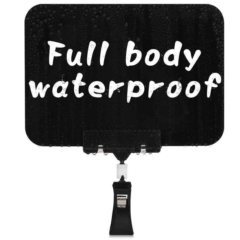 Mlici Clip on Sign Holder Chalkboard Clips, 8 Pack 8.2 x 5.8 Inch Sign Holder Clip for Retail Store Signs Displays, Black Plastic Sale Signs for Food Label Display Rotating Signs Table Clip - Image 4